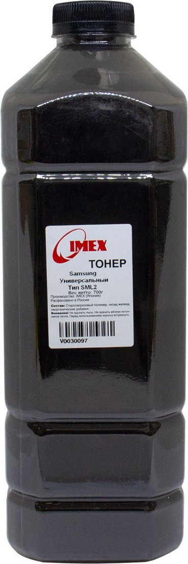 

Тонер Imex Универсальный для Samsung Тип SML-2 (фас.Рос.) 700 г
