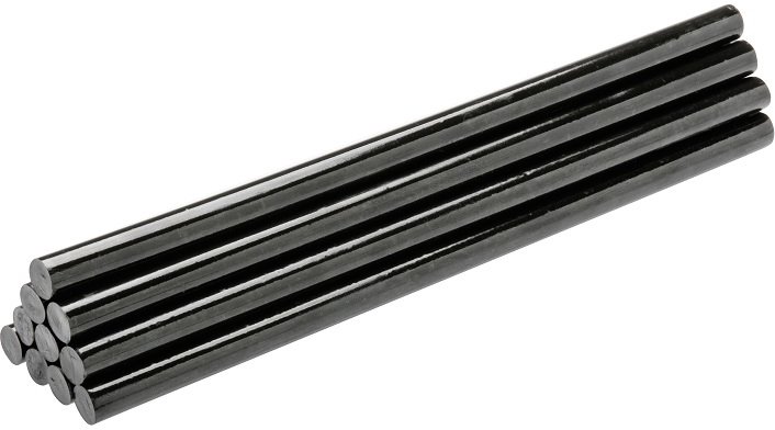 

Клеевые стержни Hoegert Technik HT2C138 (12 шт, черный)