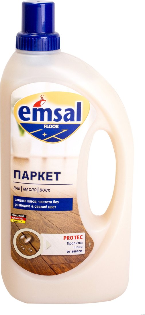 

Средство для деревянного пола emsal Паркет 1 л