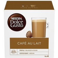 Кофе в капсулах Nescafe Dolce Gusto Cafe Au Lait капсульный 16 шт