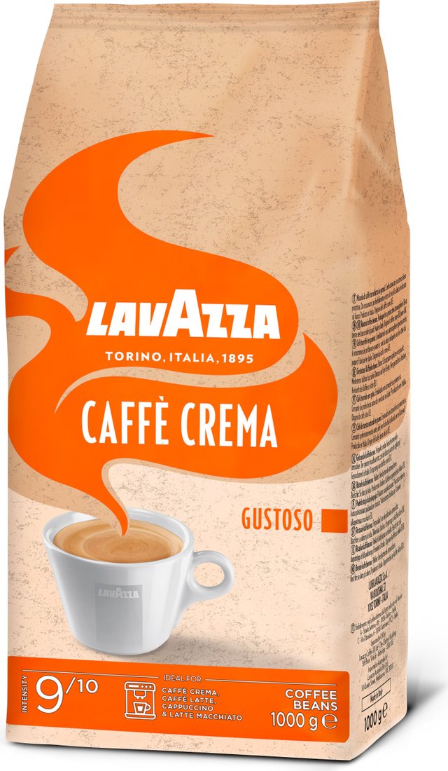 Кофе Lavazza Caffe Crema Gustoso в зернах 1000 г