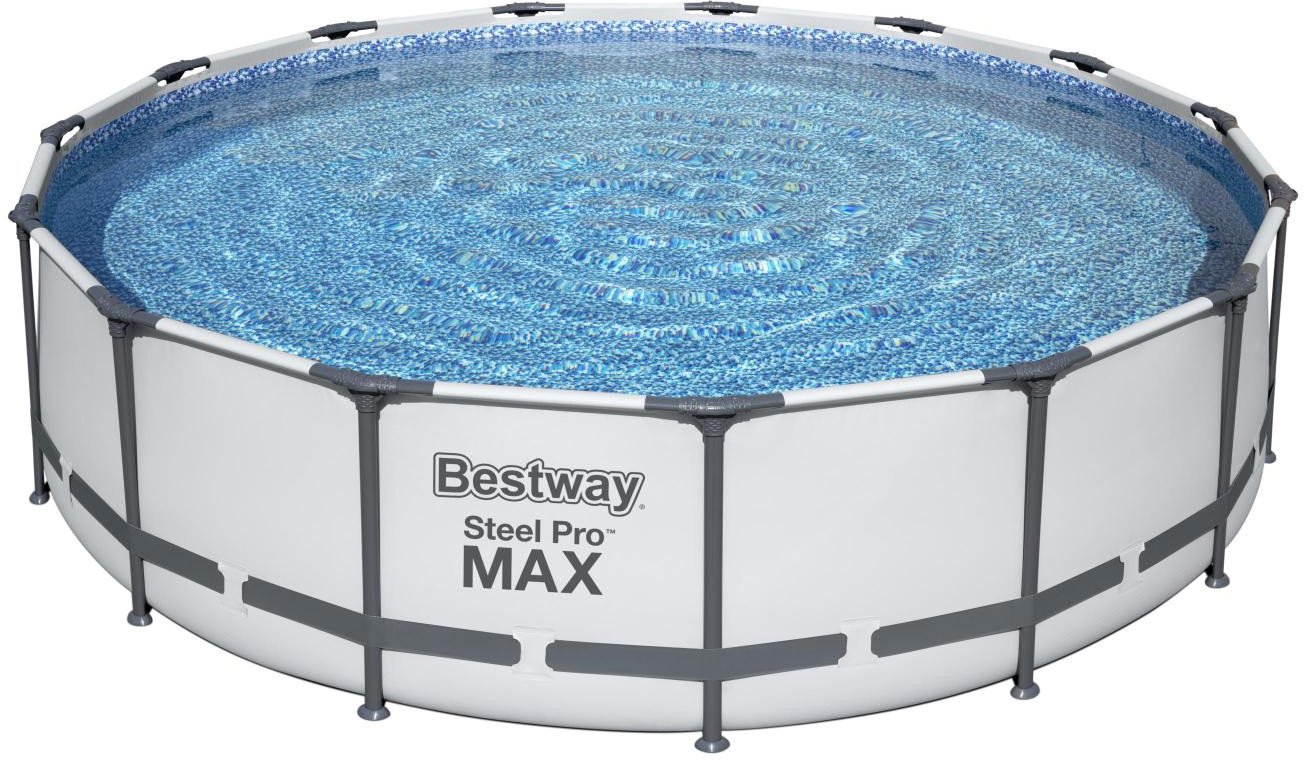 

Каркасный бассейн Bestway Steel Pro Max (457x107, с фильтр-насосом, чехлом, диспенсером и лестницей)
