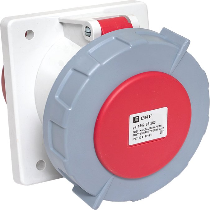 

Розетка промышленная EKF PROxima ps-4342-63-380