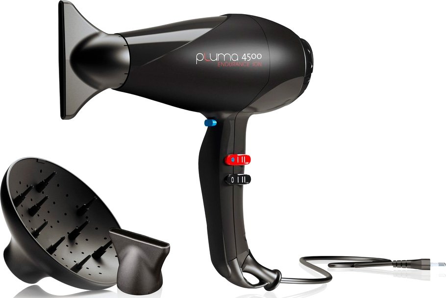 

Фен GA.MA Pluma 4500 Compact Ion (черный)