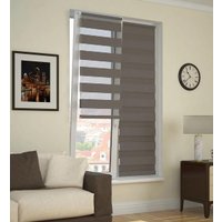 Шторы день-ночь Jalux День-Ночь Софт s 6 44x160 (светло-коричневый)