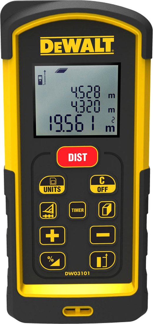 

Лазерный дальномер DeWalt DW03101