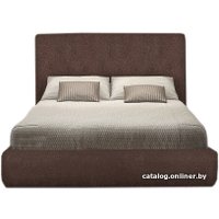 Кровать Асмана Двойная-4 200x140 (категория 2/иск. кожа коричневый)