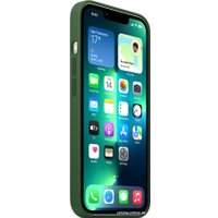 Чехол для телефона Apple MagSafe Silicone Case для iPhone 13 Pro (зеленый клевер)