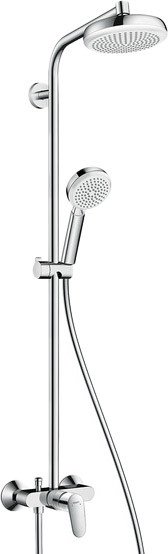 

Душевая система Hansgrohe Crometta 160 1jet Showerpipe [27266400]