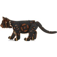 Сборная модель Eco-Wood-Art Котенок (черный)