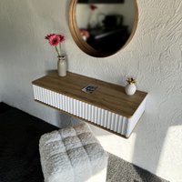Туалетный столик без зеркала Shtabe Royal 5010 эко (дуб кантри)