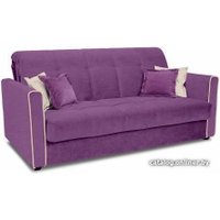Диван Трия Лего Т1 160х200 (велюр, Maserati 18 фиолетовый)