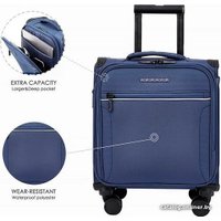 Чемодан-спиннер Verage кейс-пилот Vezdehod 21002-10AW 38 см (синий)