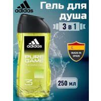  Adidas Гель для душа Pure Game 3 в 1 (250 мл)