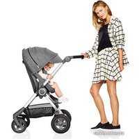 Коляска прогулочная «книга» Stokke Scoot (серый)