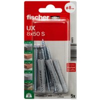 Дюбель универсальный Fischer UX 8X50 SK NV 90873 (5 шт)