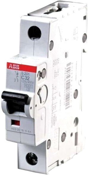 

Выключатель автоматический ABB S 201 1P С 10А 6кА 1M 2CDS251001R0104