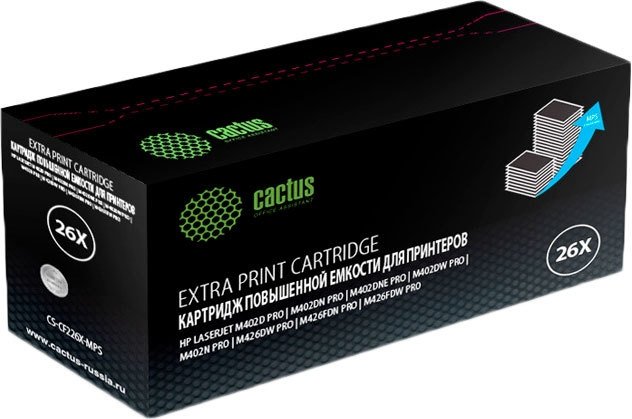 

Картридж CACTUS CS-CF226X-MPS (аналог HP CF226X)