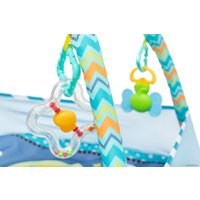 Развивающий коврик Nino Квадро Совушка (бирюзовый)