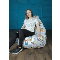 Кресло-мешок Flagman Груша Макси Г2.4-101 Бульдог А01