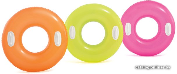 Круг для плавания Intex Hi-Gloss 59258NP (в ассортименте)