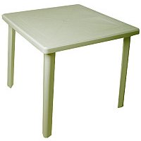 Стол Стандарт пластик Квадратный 80х80 (болотный)