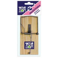 Ловушка от насекомых Чистый дом Мышеловка дерев. в Мозыре