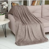 Плед Casa Conforte Nonna Inspiration 200x220 6154607 (шоколадный)