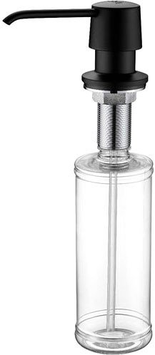 Дозатор для моющего средства Paulmark Sauber D001-401(AN) (черный/антрацит)