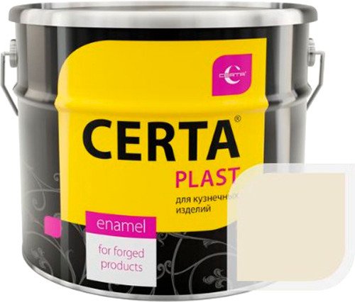 

Эмаль Certa Plast металлик 10 кг (слоновая кость)