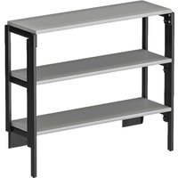 Стол-трансформер Макс Стайл U732 ST9 3 полки (Egger серый асфальт U732 ST9)