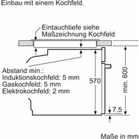 Электрический духовой шкаф Bosch Serie 2 HBA571BB4