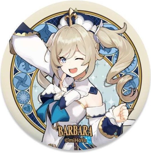 Значок miHoYo Mondstadt Can Badge Barbara GEN86