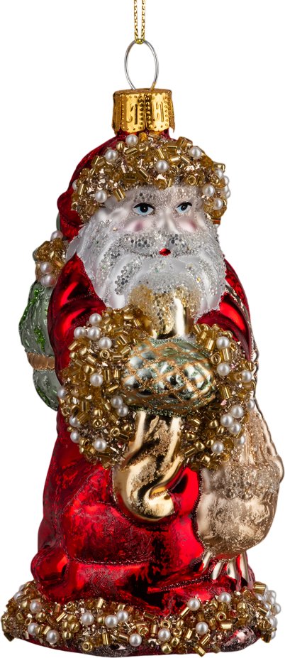 

Елочная игрушка Erich Krause Decor. Дед Мороз с подарками 64418