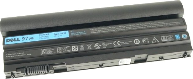 

Аккумуляторы для ноутбуков Копия Dell 71R31