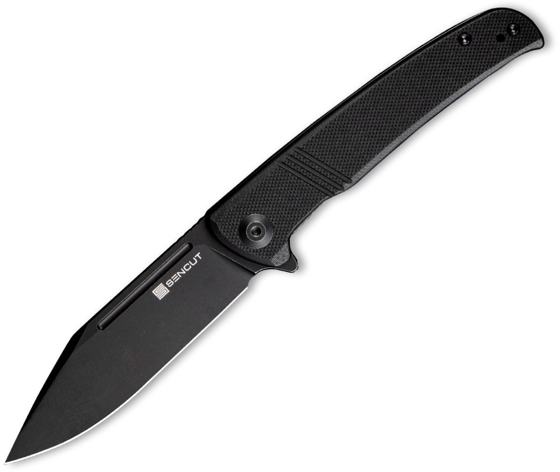 

Туристический нож Sencut Brazoria D2 Steel Black Stonewashed Handle G10 SA12A