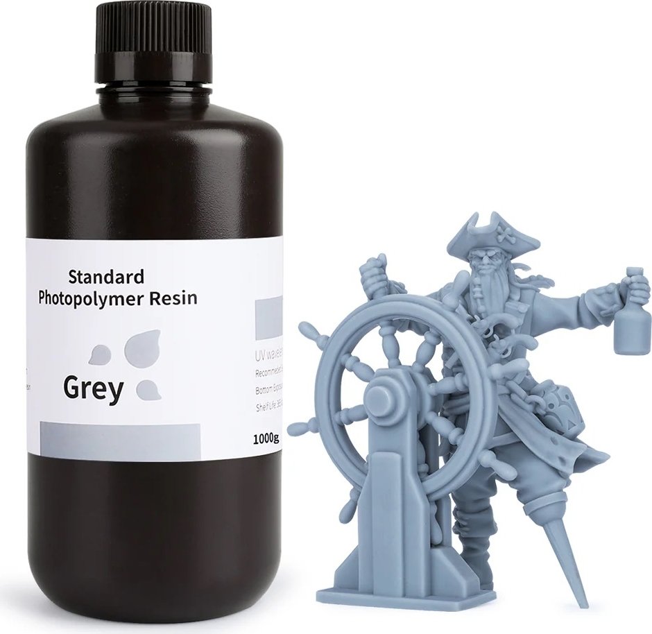 

Фотополимер Elegoo Standard Resin 1кг (серый)