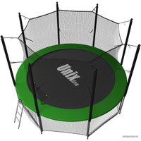 Батут Unix Line Classic 8ft inside (синий/зеленый)