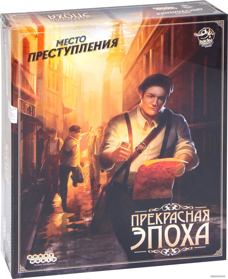 Настольная игра Мир Хобби Место преступления: Прекрасная эпоха