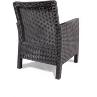 Кресло ВПМ Ротанг 6199088 (темно-серый)