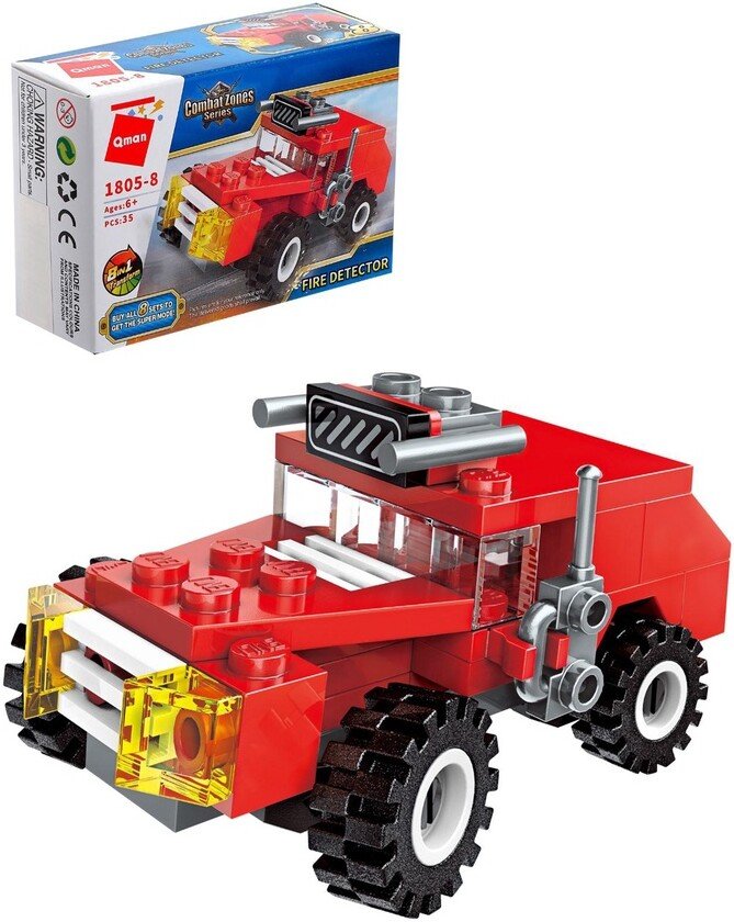 

Конструктор Qman Пожарный извещатель 1805