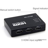 Разветвитель USBTOP 1x3 HDMI Switcher Full HD 1080P