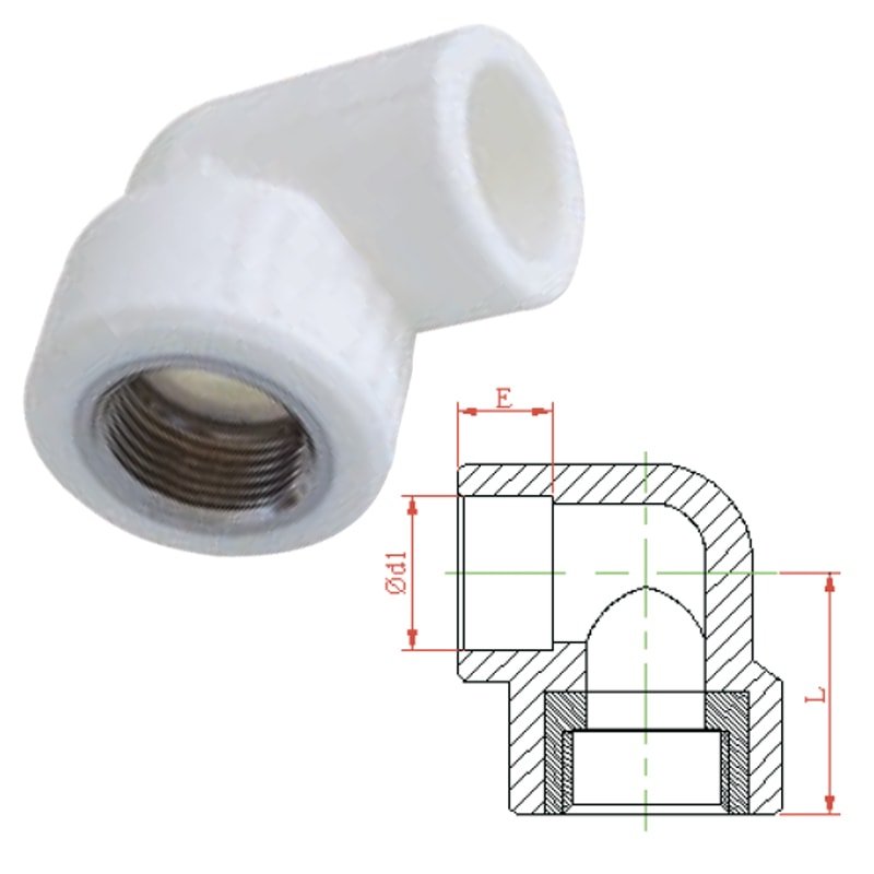 

Фитинг Kalde Колено ПП 25-1/2 3223-efo-250b00