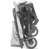 Коляска прогулочная «книга» Amarobaby Voyager (серый)