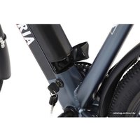 Электровелосипед White Siberia Camry Allroad (матовый синий)