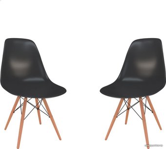 Стул LoftyHome Acacia VC1001W-B-2 (черный)