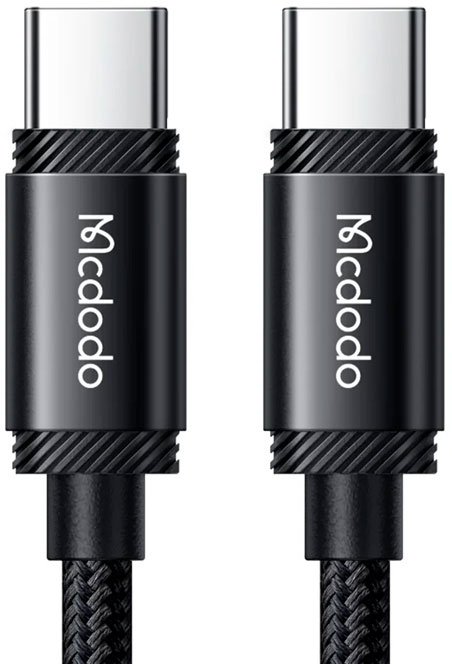 

Кабель McDodo CA-3681 UB Type-C - USB Type-C (2 м, черный)