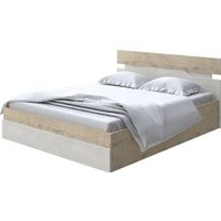 Кровать PROxSON Milton с ПМ 120x190 (бунратти/дуб шамони светлый 124)