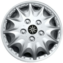 Набор колпаков на диски АКС – авто Принц 14 40244 (серебристый)