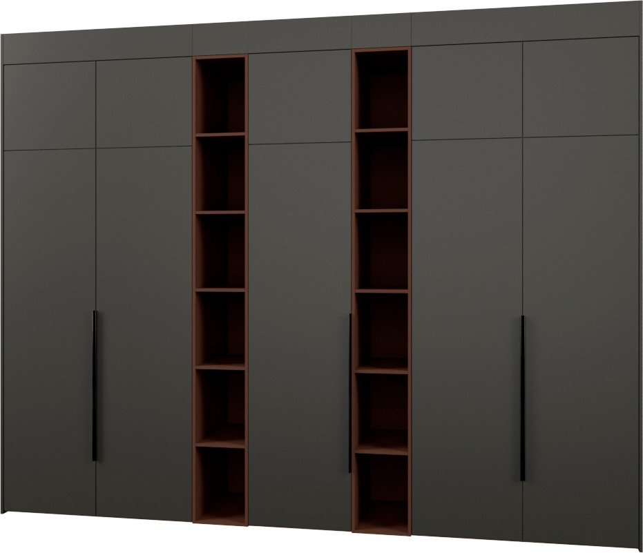 

Шкаф распашной Рэйгрупп Рэй S262-В16-3-WKL В16-3 (дуб веллингтон/кобальт/античная латунь)